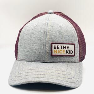 Be The Nice Kid Hat Cap SnapBack Mesh Baseball Minnesota Gophers School College